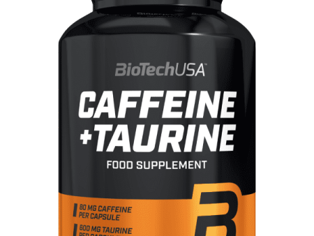 BioTechUSA Caffeine & Taurine - 60 caps Cheap