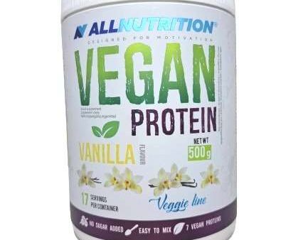 Allnutrition Vegan Protein, Vanilla - 500 grams Cheap