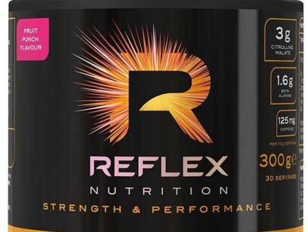 Reflex Nutrition Pre-Workout, Fruit Punch - 300 grams Online Sale