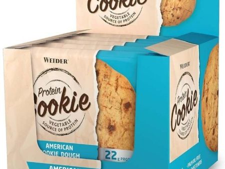 Weider Protein Cookie, American Cookie Dough - 12 x 90g For Sale