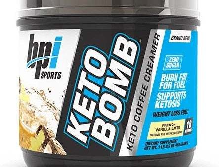 BPI Sports Keto Bomb, French Vanilla Late - 468 grams Fashion