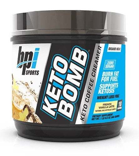 BPI Sports Keto Bomb, French Vanilla Late - 468 grams Fashion