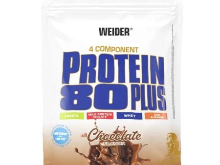 Weider Protein 80 Plus, Chocolate - 500 grams Hot on Sale