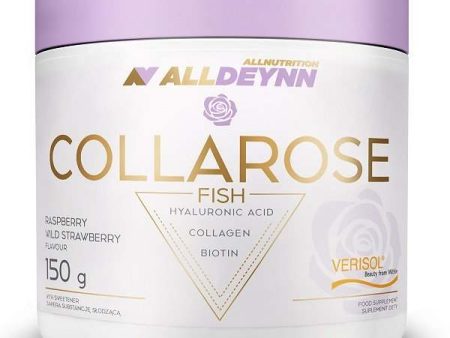 Allnutrition AllDeynn Collarose Fish, Raspberry Wild Strawberry - 150 grams Online now