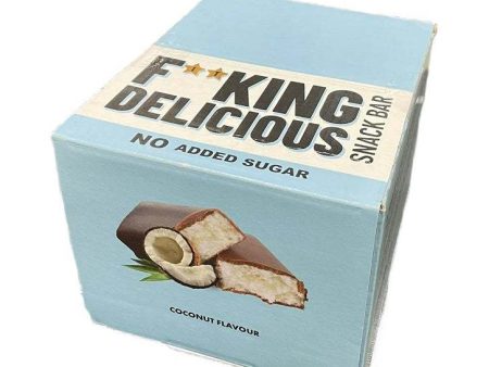 Allnutrition Fitking Delicious Snack Bar, Coconut - 24 x 40g Fashion