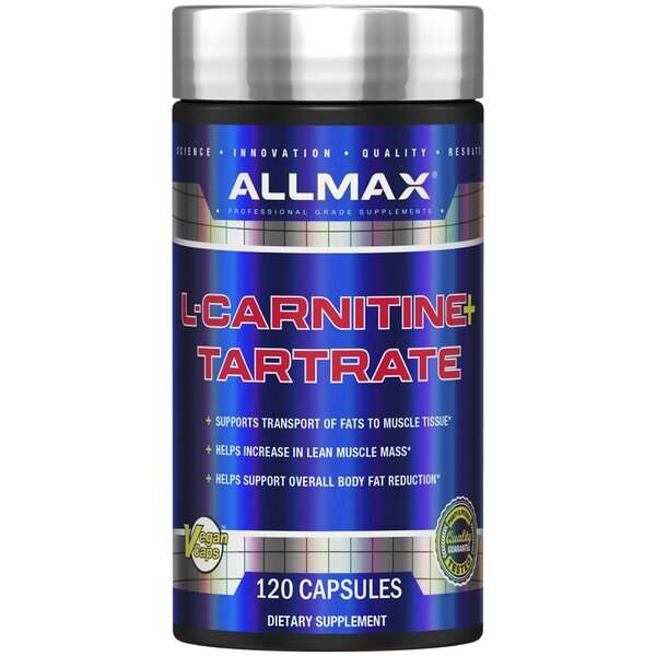 AllMax Nutrition L-Carnitine + Tartrate - 120 caps Fashion