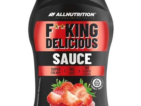 Allnutrition Fitking Delicious Sauce, Strawberry - 500 grams Fashion