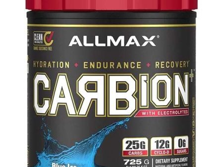 AllMax Nutrition Carbion+, Blue Ice - 725 grams Online Hot Sale