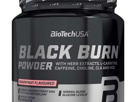 BioTechUSA Black Burn Powder, Passion Fruit - 210 grams For Cheap