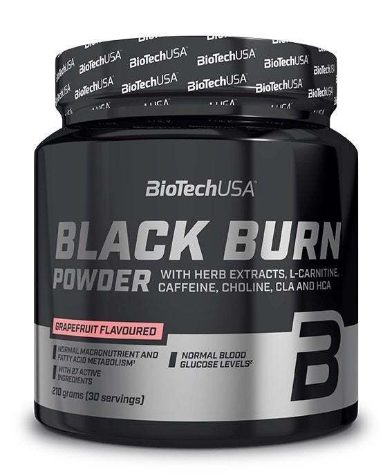 BioTechUSA Black Burn Powder, Passion Fruit - 210 grams For Cheap