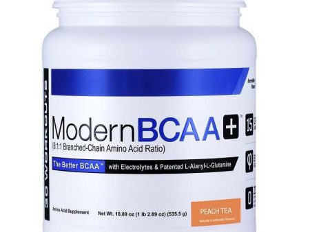 Modern Sports Nutrition Modern BCAA+, Peach Tea - 535 grams on Sale