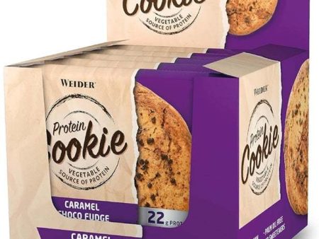 Weider Protein Cookie, Caramel Choco Fudge - 12 x 90g Sale