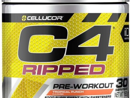 Cellucor C4 Ripped, Tropical Punch - 165 grams Hot on Sale