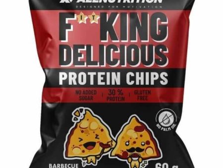 Allnutrition Fitking Delicious Protein Chips, Barbecue - 60 grams Online now