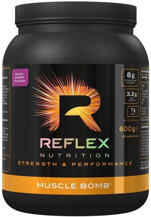 Reflex Nutrition Muscle Bomb, Black Cherry - 600 grams For Discount