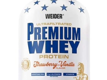 Weider Premium Whey, Strawberry Vanilla - 2300 grams Fashion