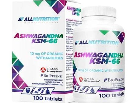 Allnutrition Ashwagandha KSM-66 - 100 tablets Fashion