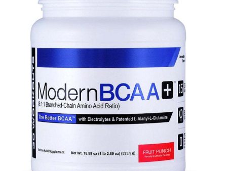 Modern Sports Nutrition Modern BCAA+, Fruit Punch - 535 grams For Discount