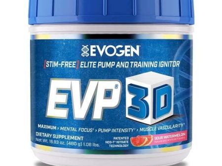 Evogen EVP 3D, Sour Watermelon - 480 grams Supply