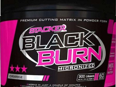 Stacker2 Europe Black Burn Micronized, Orange - 300 grams Discount