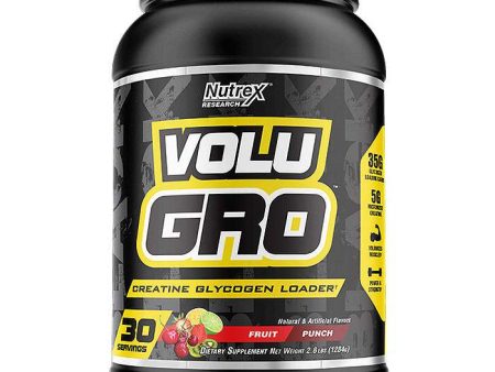 Nutrex Volu Gro, Fruit Punch - 1284 grams Online