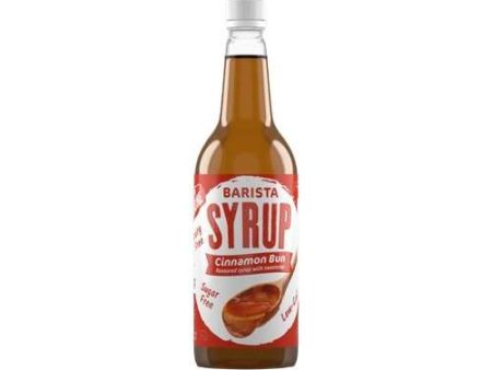 Fit Cuisine Low-Cal Barista Syrup, Cinnamon Bun - 1000 ml Supply