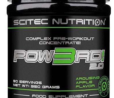 SciTec Pow3rd! 20, Arousing Apple - 350 grams Online Sale