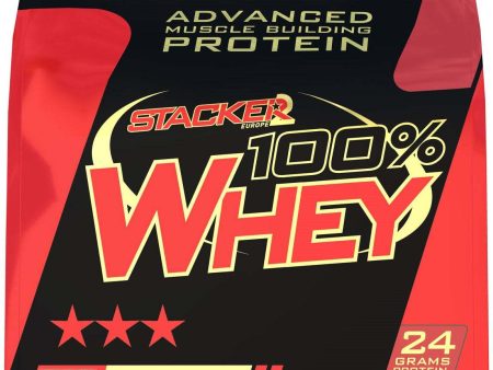 Stacker2 Europe 100% Whey, Vanilla - 2000 grams Online Sale