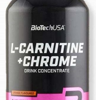 BioTechUSA L-Carnitine + Chrome, Orange - 500 ml For Sale