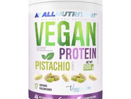 Allnutrition Vegan Protein, Pistachio - 500 grams Online now