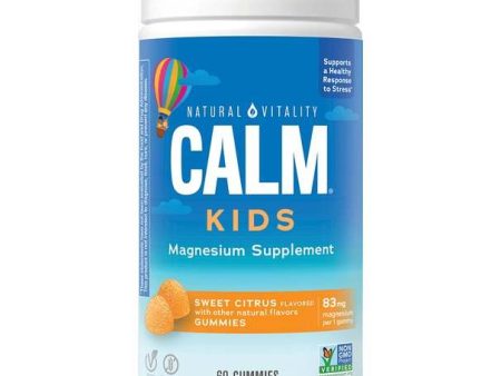 Natural Vitality Calm Kids Gummies, Sweet Citrus - 60 gummies For Cheap