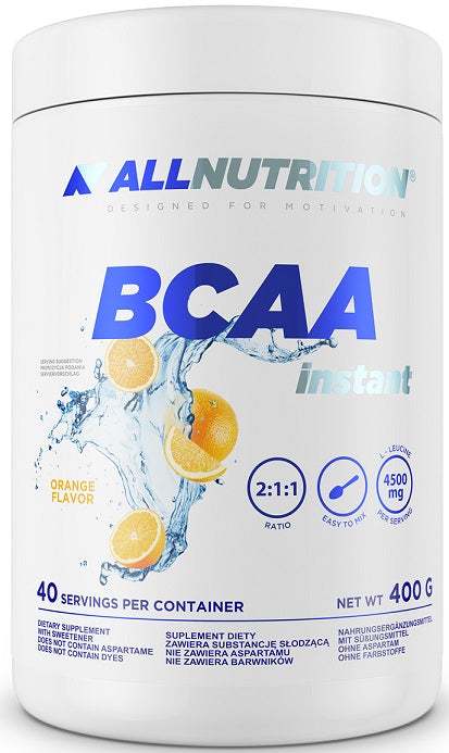 Allnutrition BCAA Instant, Orange - 400 grams Hot on Sale