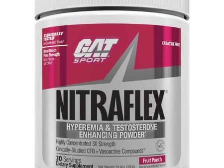 GAT Nitraflex Classic, Fruit Punch - 300 grams Cheap