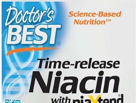 Doctor s Best Time-release Niacin with niaXtend, 500mg - 120 tablets Supply