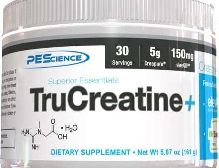 PEScience TruCreatine+ Powder, Unflavored - 161 grams Sale