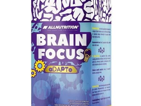 Allnutrition Brain Focus Adapto - 60 caps Online Sale