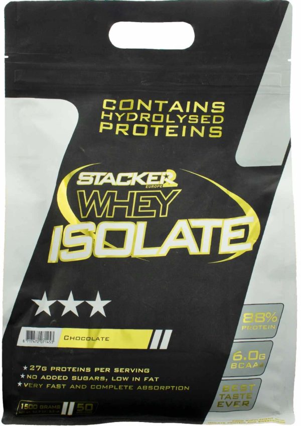 Stacker2 Europe Whey Isolate, Vanilla - 1500 grams Online