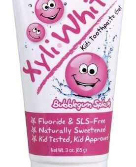 NOW Foods XyliWhite Kids, Bubblegum Splash - 85 grams Supply