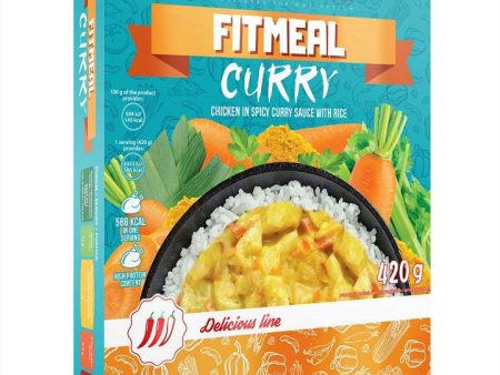 Allnutrition Fitmeal, Curry - 420 grams Online now