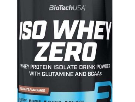 BioTechUSA Iso Whey Zero, Black Biscuit - 908 grams For Sale