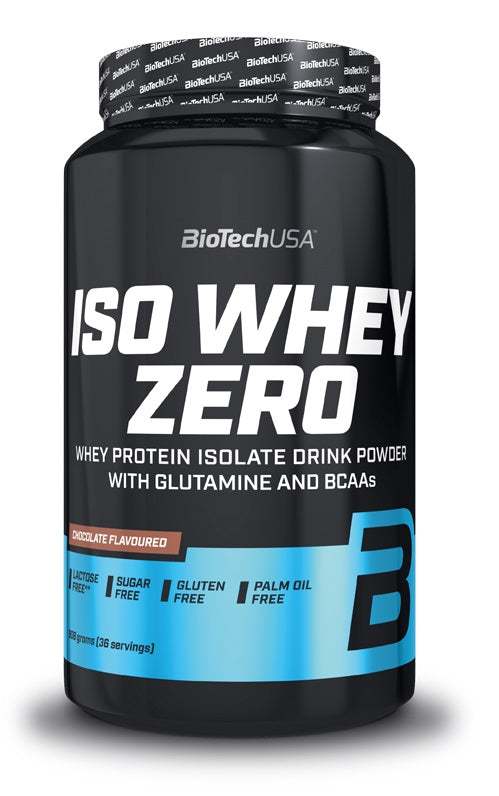 BioTechUSA Iso Whey Zero, Black Biscuit - 908 grams For Sale