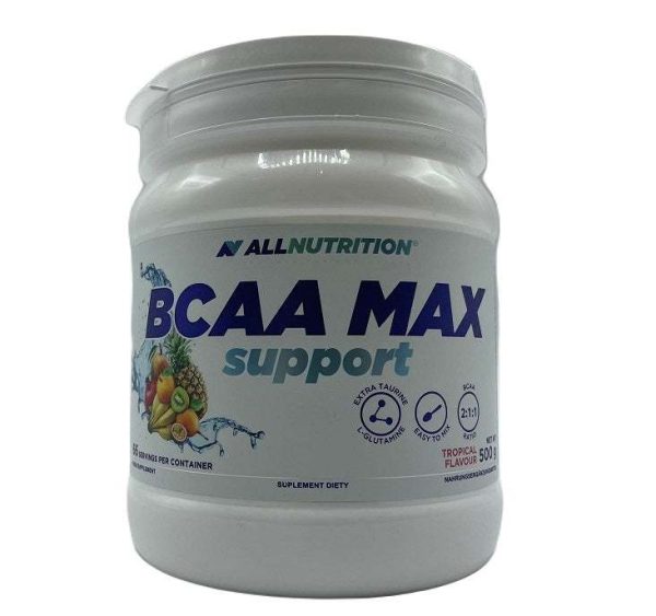 Allnutrition BCAA Max Support, Tropical - 500 grams For Sale