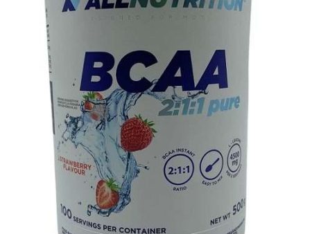 Allnutrition BCAA 2:1:1 Pure, Strawberry - 500 grams For Discount