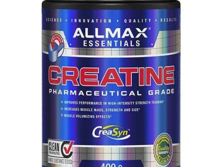 AllMax Nutrition Creatine Pharmaceutical Grade - 400 grams Online Hot Sale