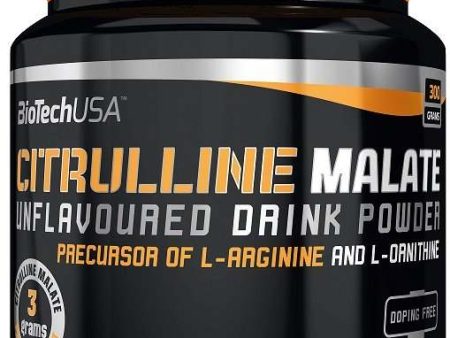 BioTechUSA Citrulline Malate, Unflavoured - 300 grams on Sale