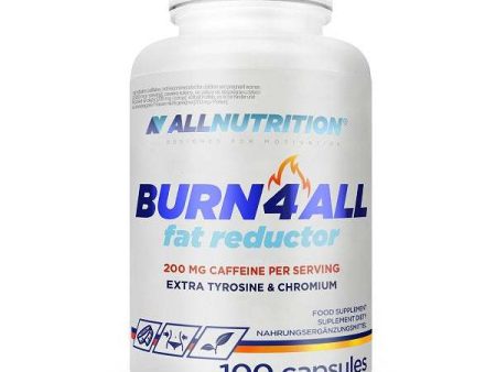 Allnutrition Burn4ALL, 200mg Caffeine - 100 caps Online Sale