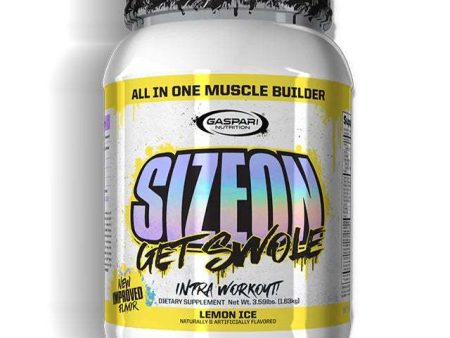 Gaspari Nutrition SizeOn, Lemon Ice - 1630 grams Online Hot Sale