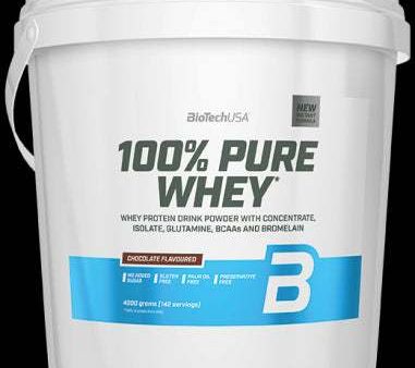 BioTechUSA 100% Pure Whey, Chocolate - 4000 grams Sale