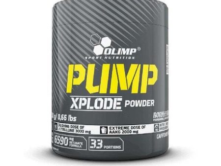 Olimp Nutrition Pump Xplode Powder, Fruit Punch - 300 grams Online Hot Sale