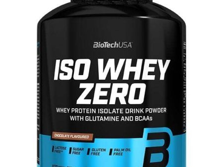 BioTechUSA Iso Whey Zero, Black Biscuit - 2270 grams Sale